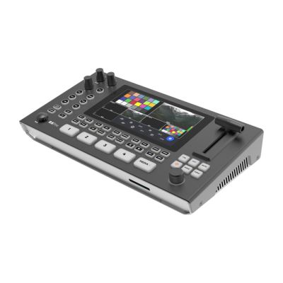 Sprolink NeoLIVE R5PRO-S SDI switcher on white background
