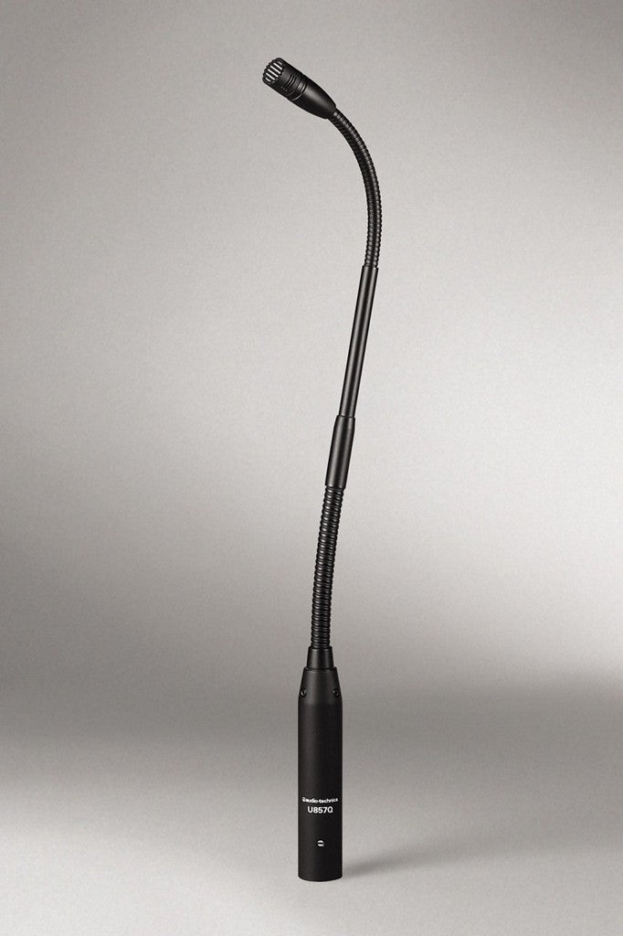 Audio-Technica U857Q Cardioid Condenser Quick-Mount Gooseneck Microphone (Used) - used