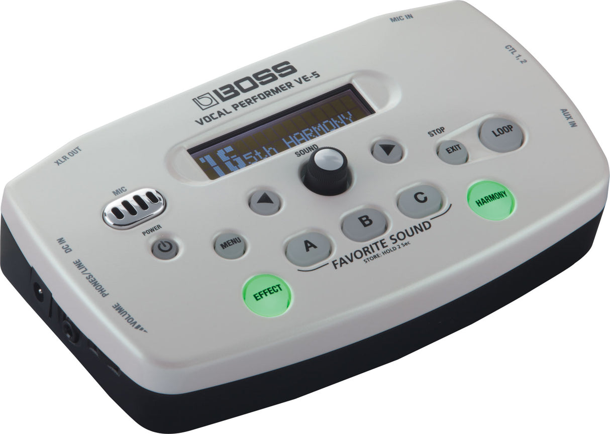 BOSS VE-5-WH Vocal Performer (White)