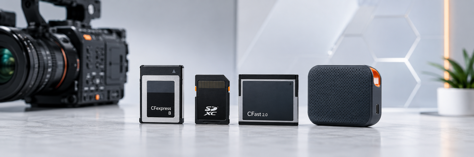 CFexpress Type B vs SDXC vs CFast vs SSD: Which Recording Media Do You Need? (2026)