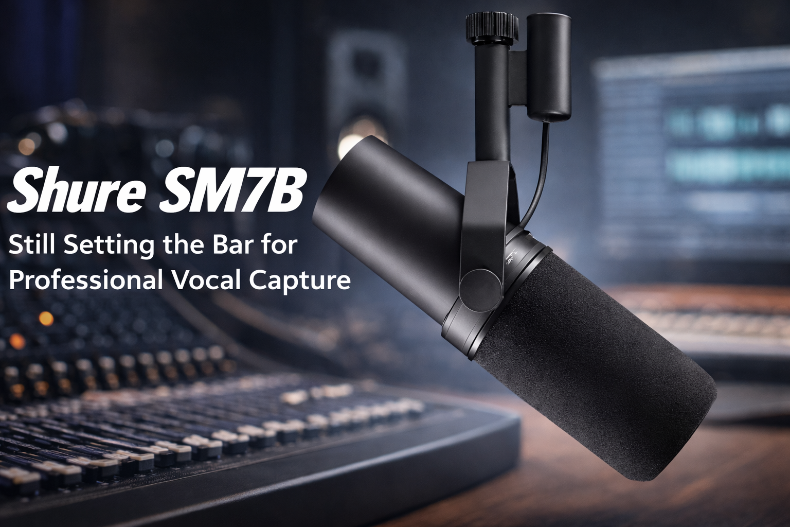 Why the Shure SM7B Still Sets the Bar for Professional Vocal Capture