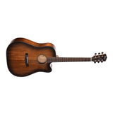 Cort CORE DC Acoustic-Electric Guitar Core Mahogany - guitar