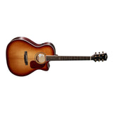 Cort GOLD A8 Acoustic-Electric Guitar Auditorium Light Burst - guitar