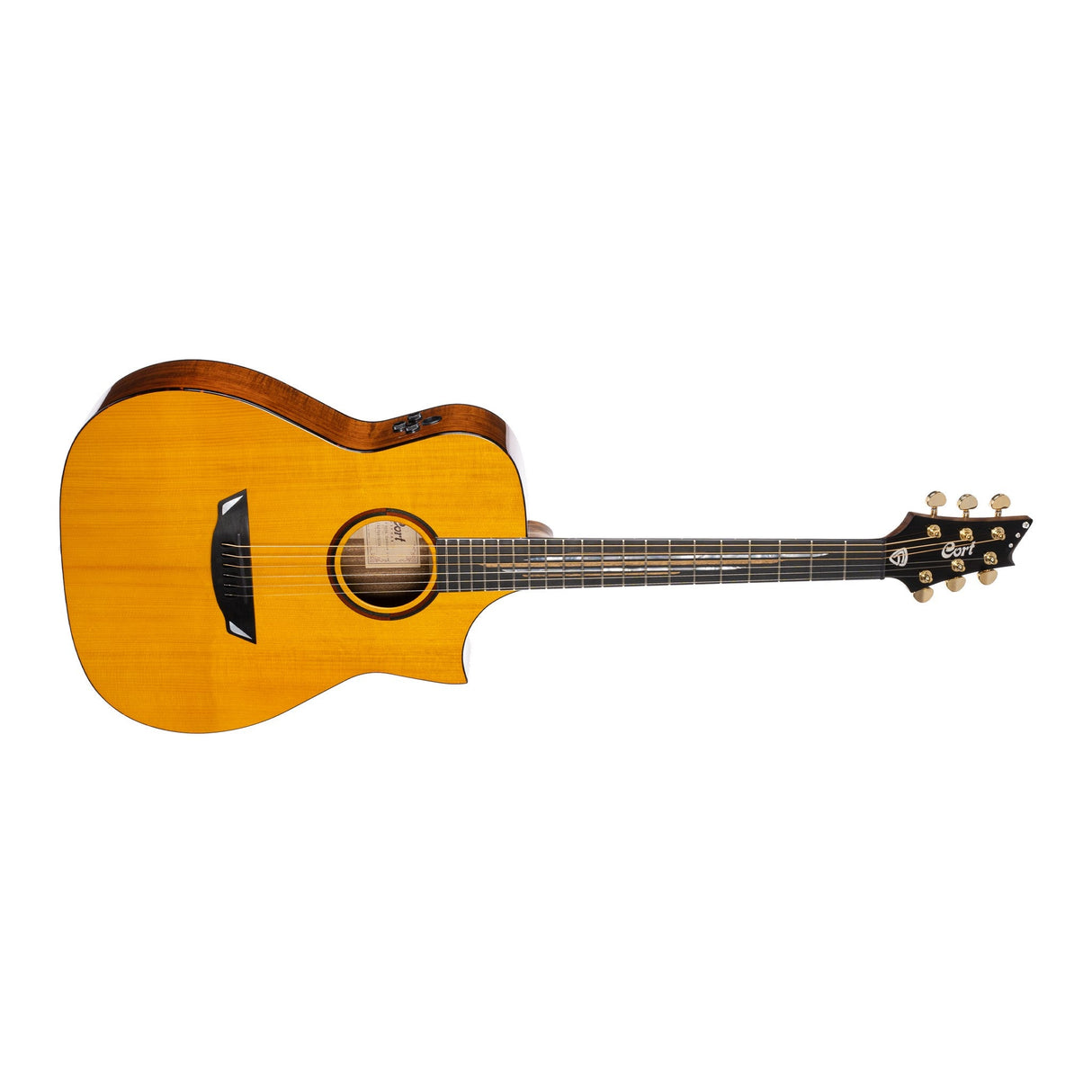 Cort LUXE II Acoustic-Electric Guitar, Natural Gloss