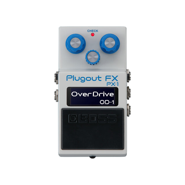 BOSS - BOSS PX-1 Plugout FX Convertible Effects Pedal with 16 Classic Models - PX-1