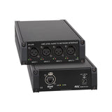 RDL AV-LN4 4 Input Line Level Audio to Dante Network Interface