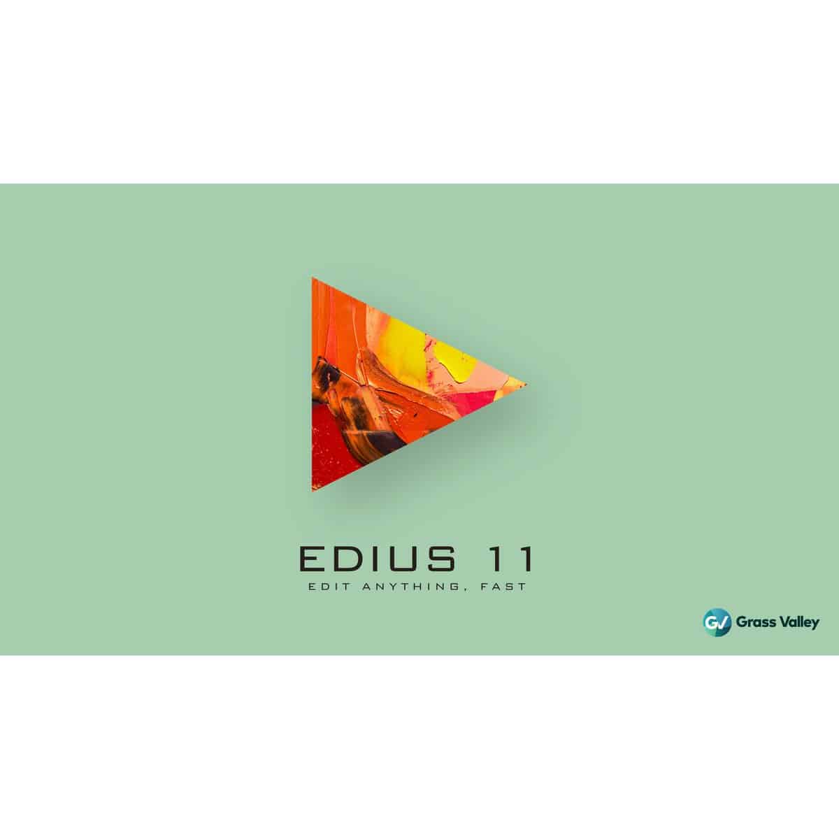 EDIUS 11 Workgroup Video Editing Software Upgrade from EDIUS X Workgroup, Download Only