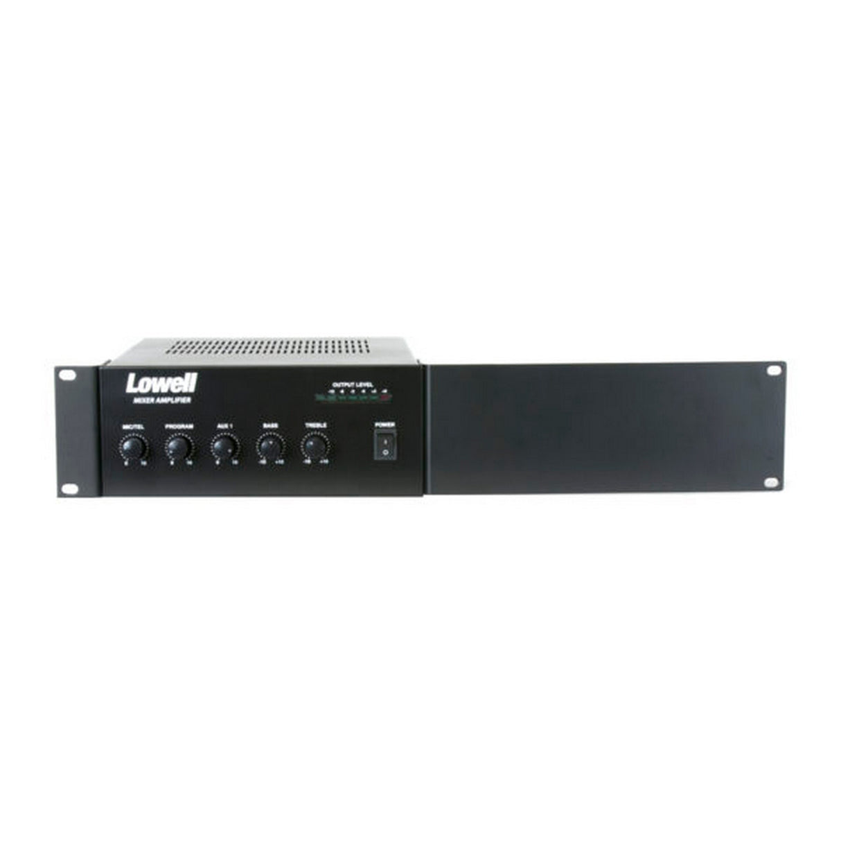 Lowell MA30-RK Mixer with 30W Amplifier, Rackmount