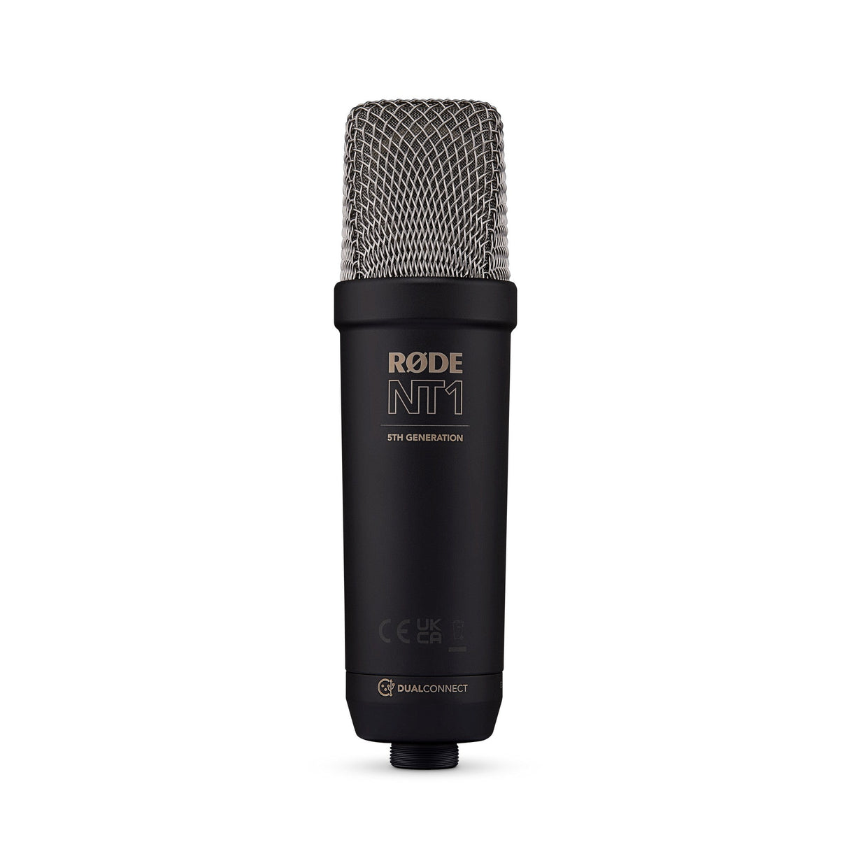 RODE NT1 5th Generation Large-Diaphragm Cardioid Condenser Microphone, Black