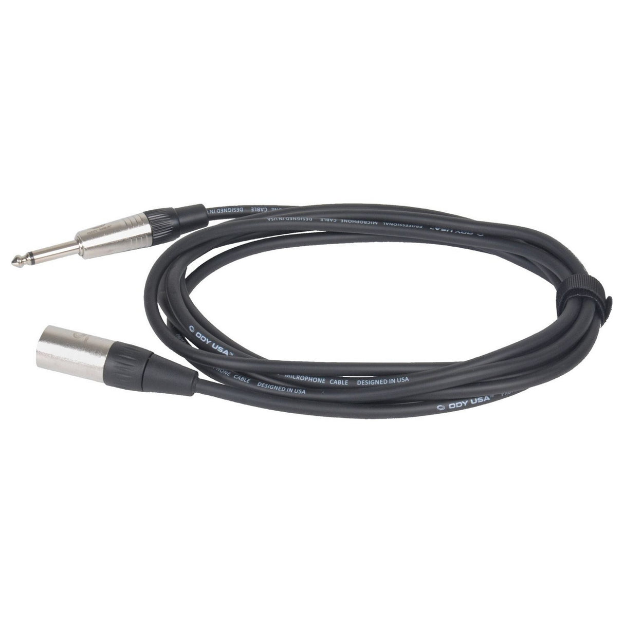 Odyssey XLR Male to Mono 1/4-Inch Male Unbalanced Microphone Cable, 20-Feet