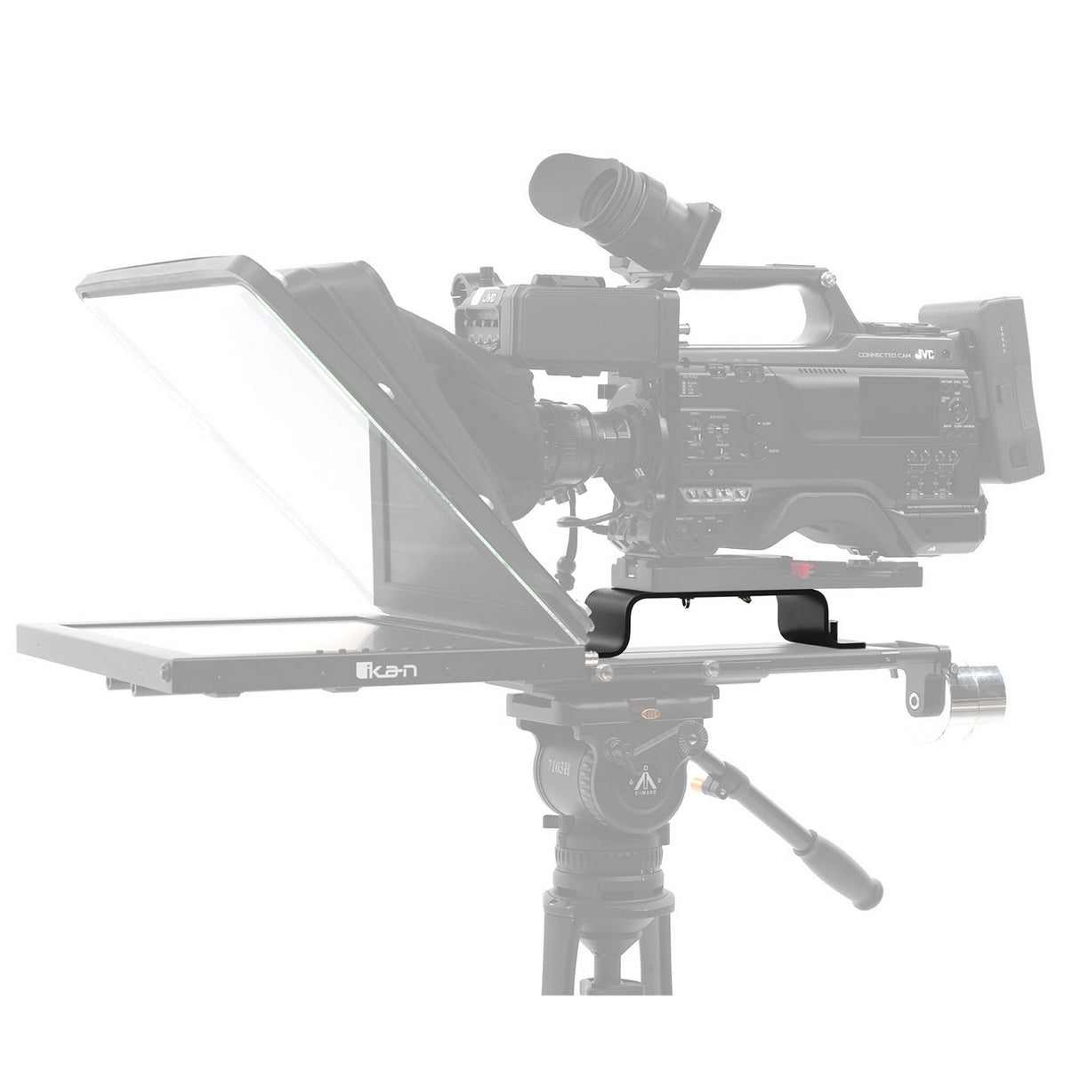 Ikan PT-RISER-50 Teleprompter Riser Plate for PT4500 and PT4700, for Larger Cameras