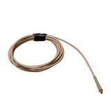 Countryman E6i Omnidirectional Earset Mic for Strong Vocals, E6IOW7L2AT - Light Beige, 2mm, Audio Technica Transmitter