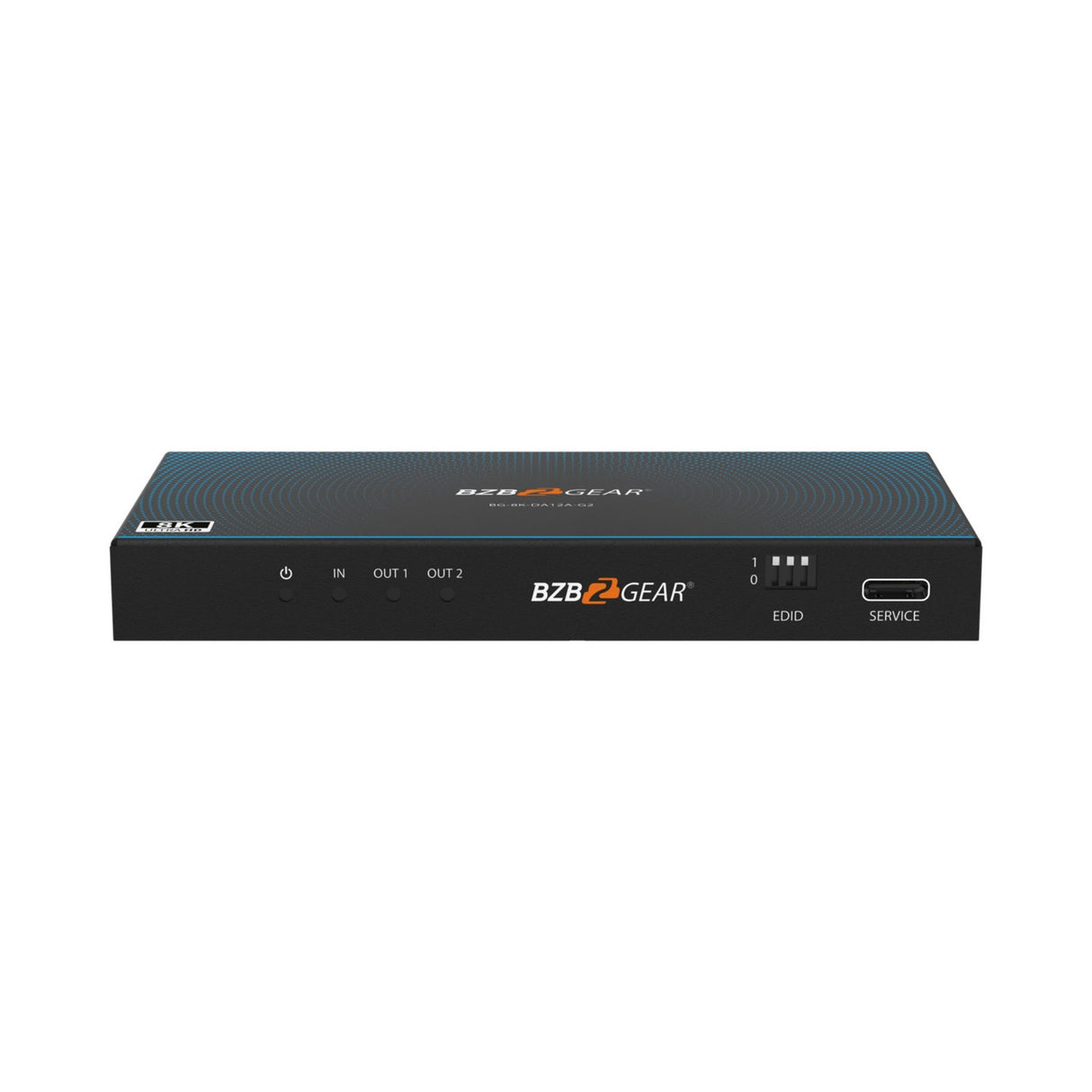 BZBGEAR BG-8K-DA12A-G2 1x2 8K HDMI 2.1 Splitter with Audio De-Embedding