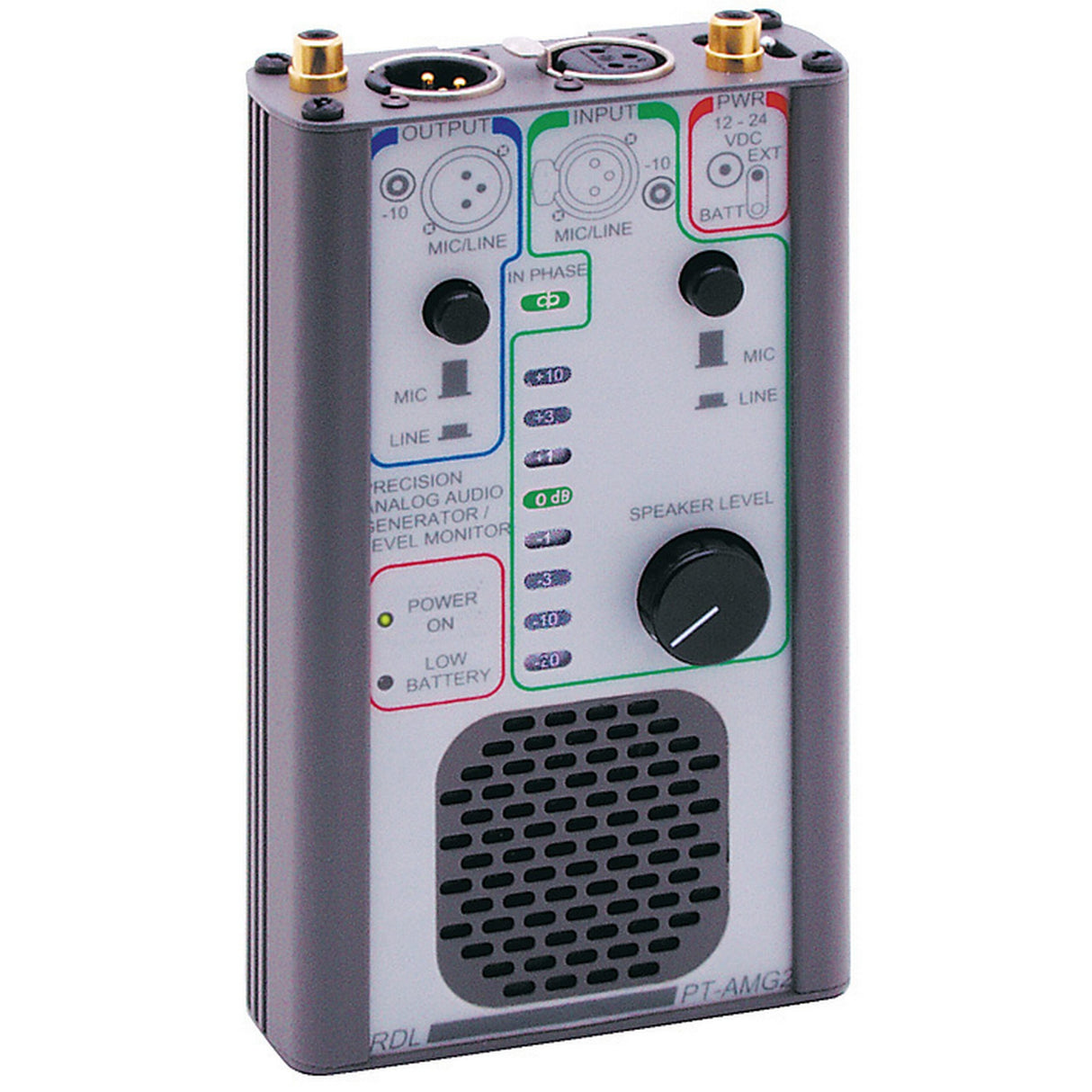 RDL PT-AMG2 Portable Audio Signal Generator and Monitor