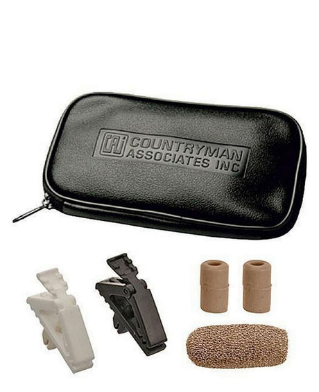 Countryman E6 Flex Omnidirectional Earset Mic for Strong Vocals E6XOW7L1SL - Light Beige 1mm Shure Transmitter