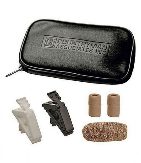 Countryman E6 Flex Omnidirectional Earset Mic for Speaking & Vocals E6XOW6T1SR - Tan 1mm Sennheiser Transmitter