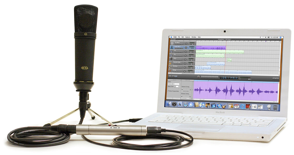 MXL MIC MATE XLR to USB Microphone Adapter