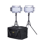 Ikan IB508-V2-2PT-KIT 2-Point Bi-Color LED Studio Lights with Bag