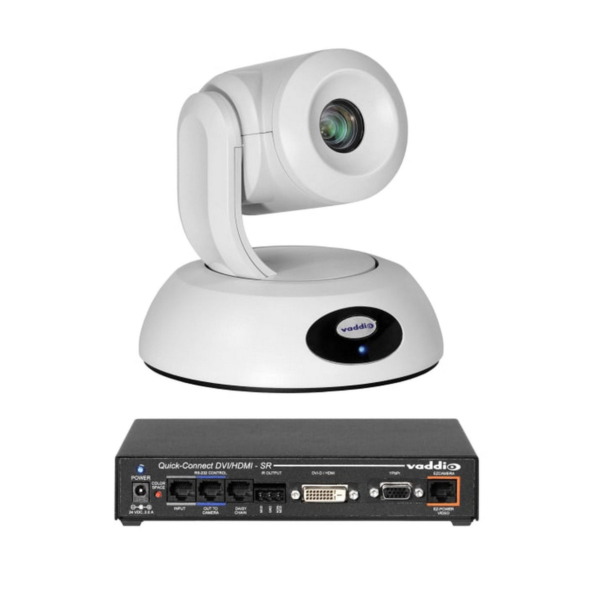 Vaddio RoboSHOT 30E QDVI PTZ Camera System, White