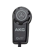 AKG C411 PP Ultralight Vibration Pickup with Standard XLR Connector