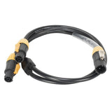 Elation Power 2FER-IP 12AWG IP65 Locking Power Splitter Cord 3 Feet