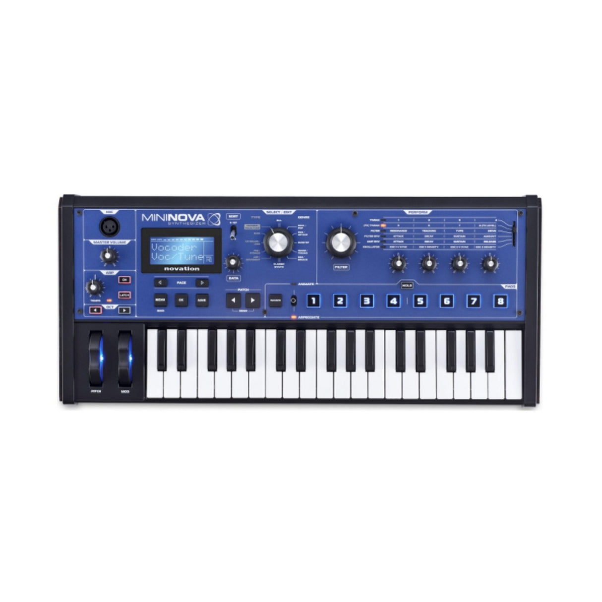 novation MiniNova 37-Mini-Key Compact Synthesizer