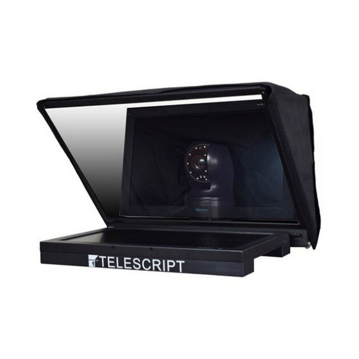 Telescript Robo-210-R-SDI Folding PTZ Teleprompter System with 21.5-Inch Monitor