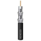 Genesis RG6 Quad Coax Cable 500 Foot Box Black
