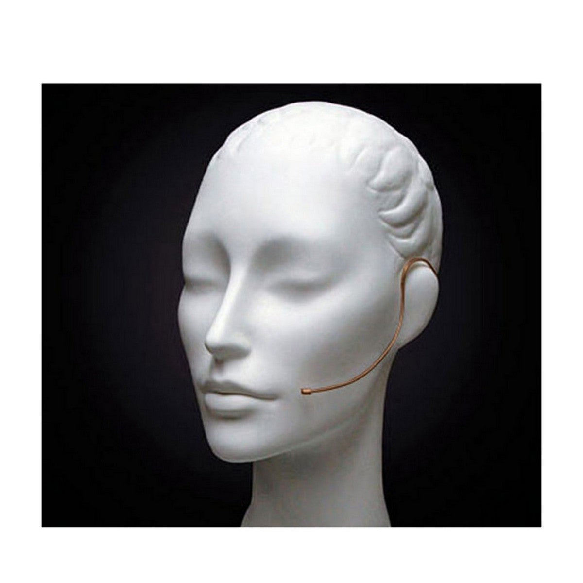 Countryman E6 Flex Omnidirectional Earset Mic for Speaking & Vocals E6XOW6C2AK - Cocoa 2mm AKG Transmitter