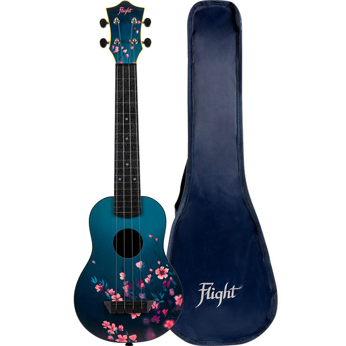 Flight TUSL32SAKURA Sakura Soprano Ukulele with Long Neck