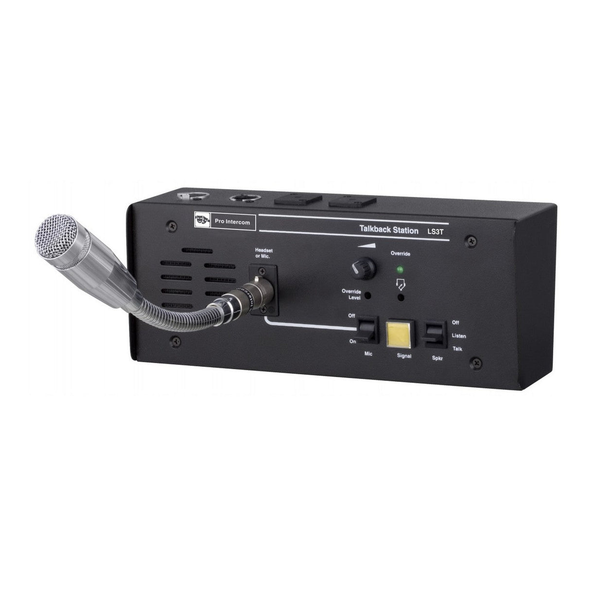 Pro Intercom LS3T Duplex Single Circuit Desktop/ Wall Mount Talkback Loudspeaker Station