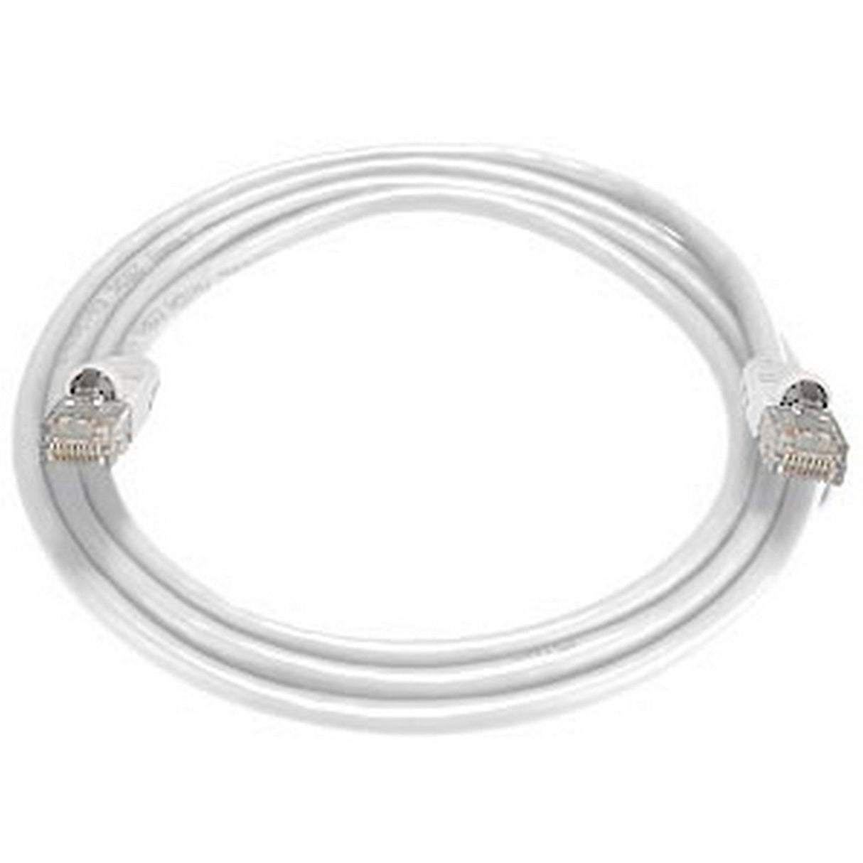 NTI CAT5-2-WHITE CAT5 Cable, Male to Male, White, 2-Foot