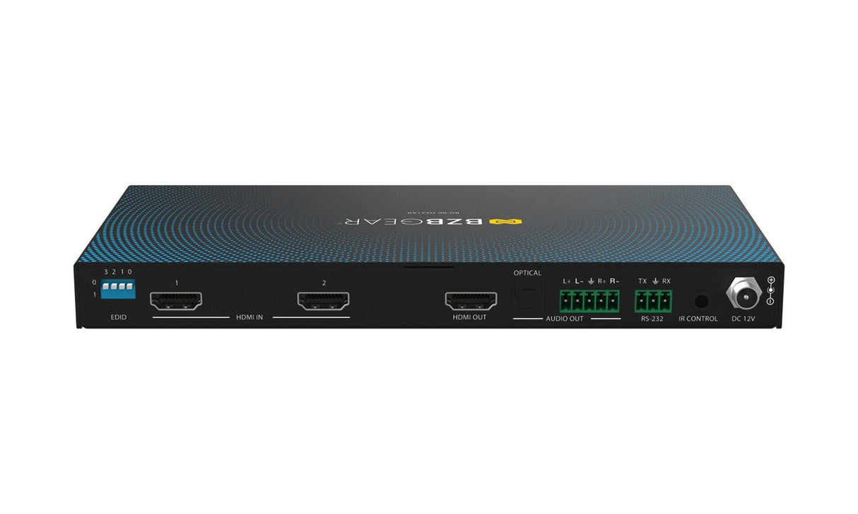 BZBGEAR BG-8K-HS21AR 2x1 HDMI 2.1 8K Switcher with Audio De-Embedding