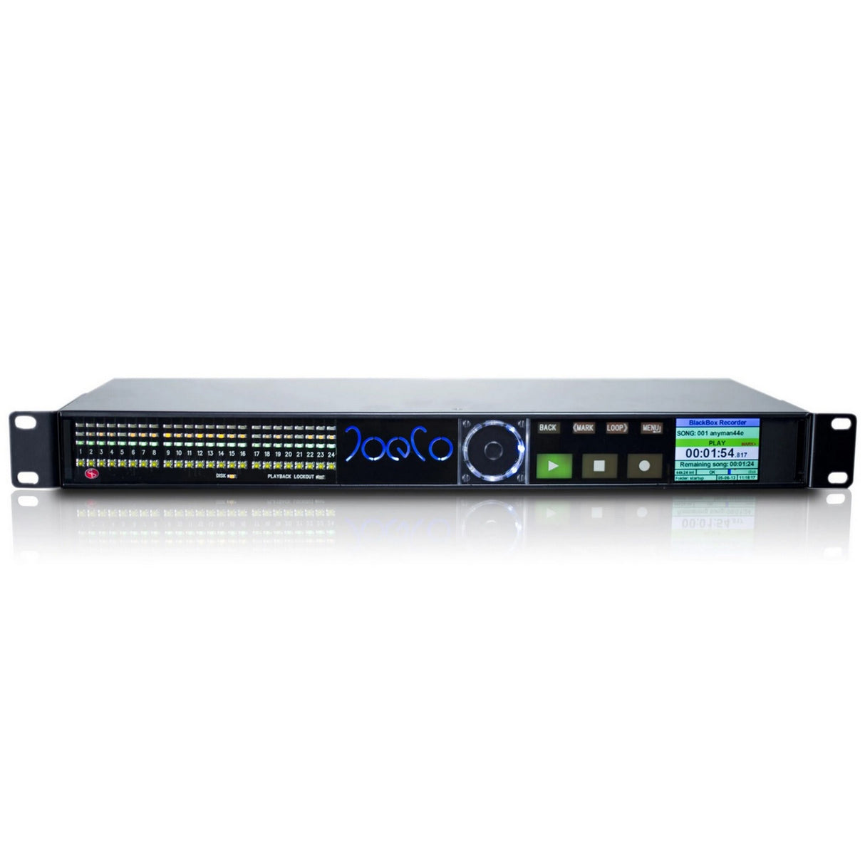 JoeCo BBR1-D BlackBox Multi-Track Rackmount Recorder with AES/EBU Digital I/O