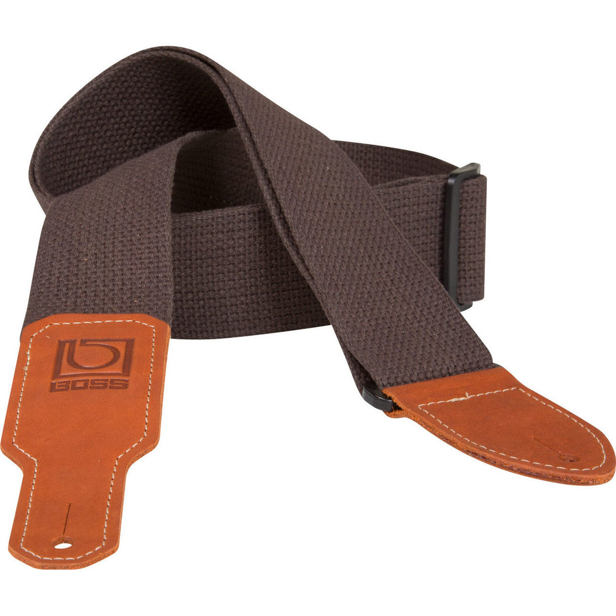 Boss BSC-20-BRN 2 Inch Cotton Guitar Strap Brown