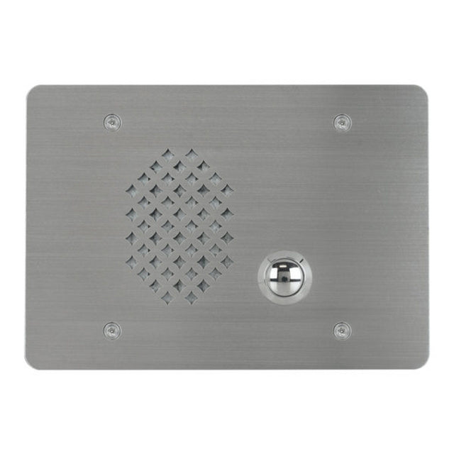 Lowell VRIC-3G-4525 Vandal-Resistant Intercom Station with Call Switch 3-Gang SS 45 Ohm 25V Transformer