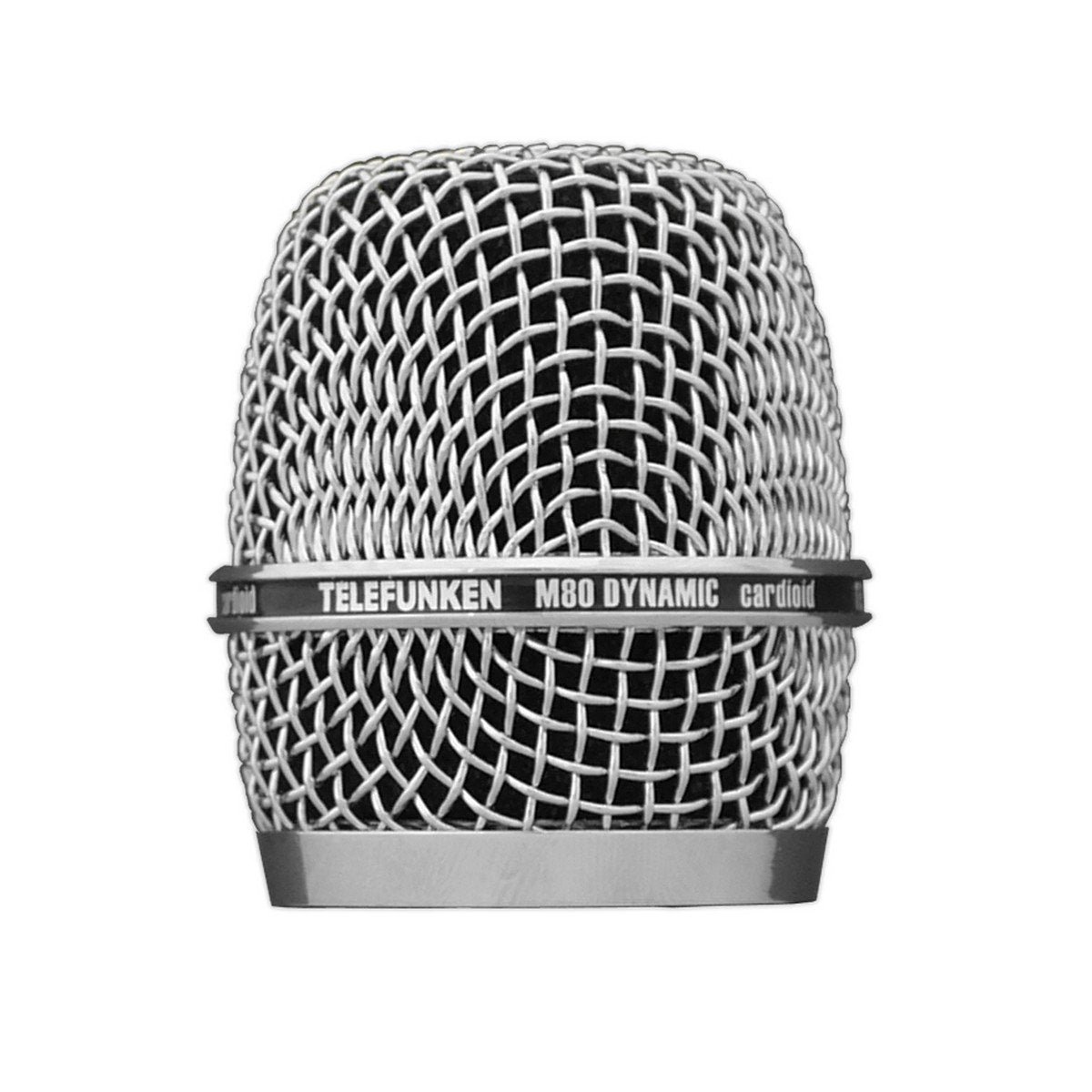 Telefunken HD03 Replacement Microphone Grill for M80, Chrome