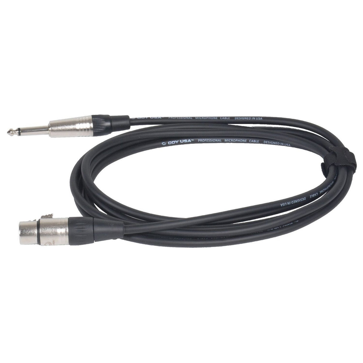 Odyssey XLR Female to Mono 1/4-Inch Male Unbalanced Microphone Cable, 3-Feet