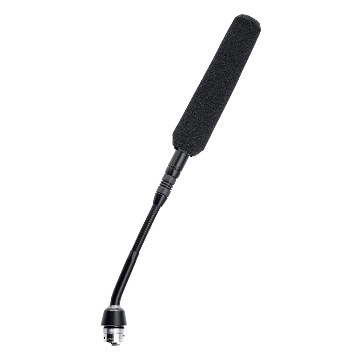 Shure MX405R/MS 5-Inch Mini Shotgun Gooseneck Microphone with Light Ring and Surface Mount Preamplifier