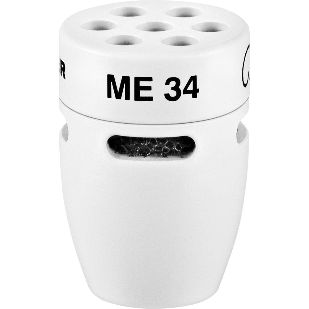 Sennheiser ME 34 W Cardioid Condenser Microphone Capsule Head for MZH Series, White