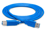 Hosa USB-306AB 6ft SuperSpeed USB 3.0 Type A to Type B Cable