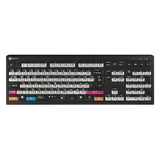 Logickeyboard Adobe Filmmaker Pr + Ae PC Astra 2 Backlit Shortcut Keyboard