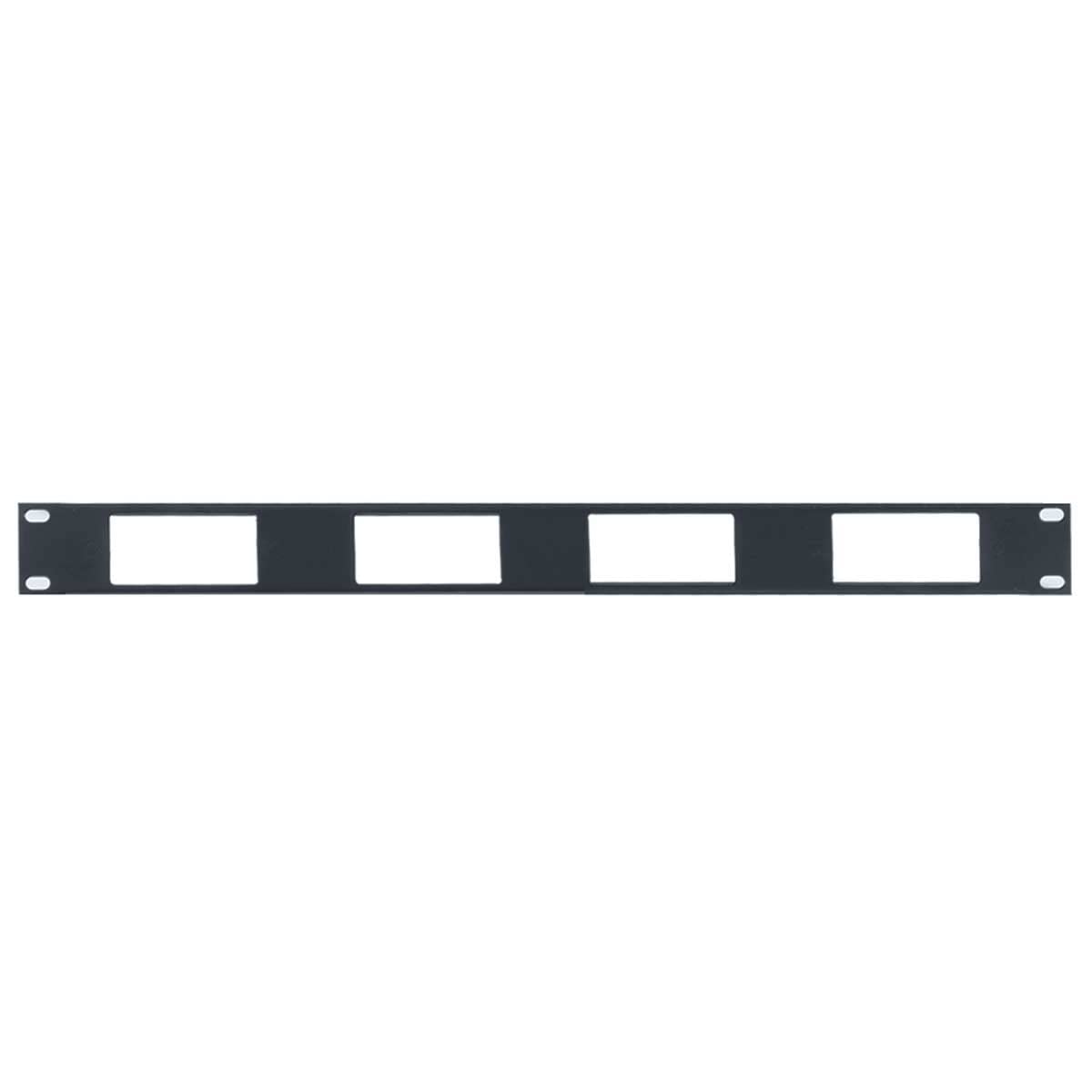 Lowell D4P-1 1U Rackmount Panel for Decorator Devices