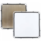 Lastolite LL LR81106R Skylite Rapid Fabric Small Diffuser 3.6 x 3.6 Foot Sunfire/White