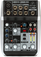 Behringer Xenyx Q502USB Mixer with USB (Used)