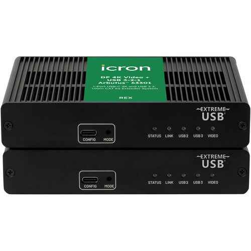 Icron Arbutus 63301 USB-C 4K Video and USB 3.2 Cat 6a Extender