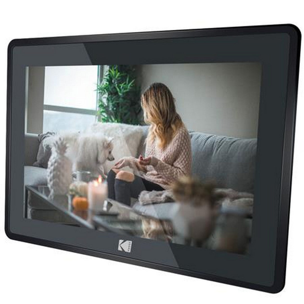 Kodak RCF-106BK 10 Inch Digital Touch Screen Photo Frame, Black