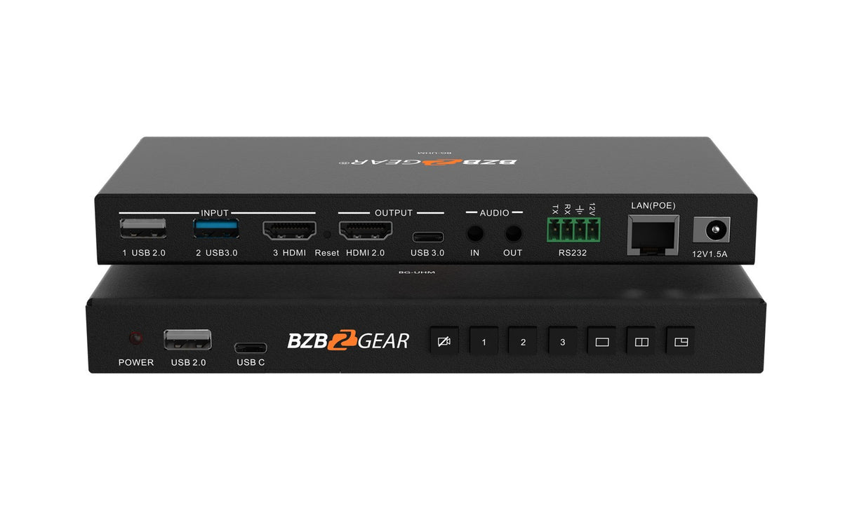 BZBGEAR BG-UHM USB HDMI Video Selector and Mixer