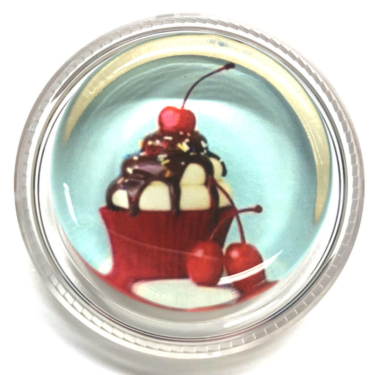 Magic Rosin Cherry on Top Design Rosin, 3G Formula for Violin and Viola