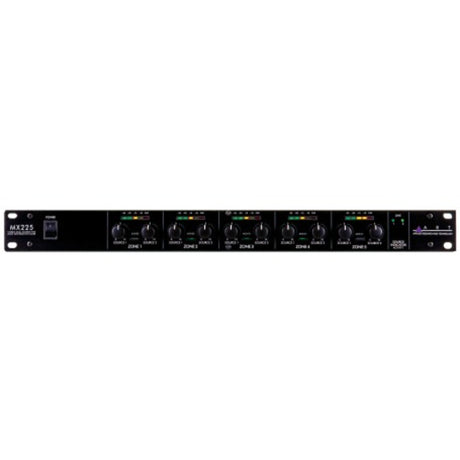 ART - ART MX225 Stereo Dual-Source 5-Zone Distribution Mixer - MX225U